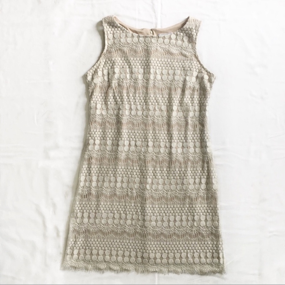 J Howard Lace Shift Dress